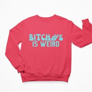 They Weird Crew Neck Sprinkle Sprinkle Sweatshirt